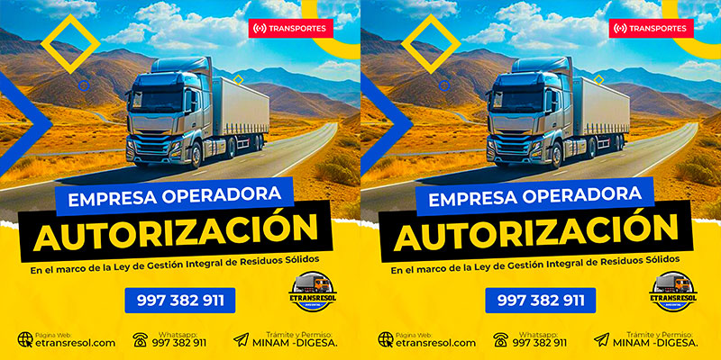 Permisos y Formalización para la Destrucción, Traslado y Disposición Final de Residuos Sólidos — Según los Lineamientos del MINAM ¿Tu empresa necesita cumplir con la normativa ambiental del Perú en el manejo de residuos sólidos? Te ayudamos con la gestión integral de permisos, formalización y elaboración de expedientes técnicos ante el Ministerio del Ambiente (MINAM), enfocados en la destrucción, traslado y disposición final de residuos sólidos no peligrosos, peligrosos, tóxicos y explosivos, según lo exige la regulación ambiental vigente. Nos especializamos en: Autorización MINAM para empresas operadoras de residuos sólidos. Registro en el Registro Autoritativo de Empresas Operadoras de Residuos Sólidos – ETRANSRESOL. Asesoría para la comercialización de residuos reciclables y residuos industriales, como residuos metálicos, residuos plásticos, residuos textiles, residuos de madera, neumáticos usados, chatarra ferrosa y no ferrosa. Trámite de permisos para el transporte de residuos sólidos y la valorización de residuos en el marco de la economía circular. Cumplimiento de todos los requisitos legales en residuos sólidos establecidos por la normativa ambiental peruana. Apoyo en la gestión ambiental empresarial con enfoque en sostenibilidad ambiental y manejo responsable de residuos sólidos peligrosos y no peligrosos. Formalización empresarial para actividades relacionadas a residuos electrónicos (RAEE no peligrosos), aceites vegetales usados, residuos de alimentos, envases Tetra Pak, EPS (poliestireno expandido), residuos de caucho, restos de construcción no contaminados y más. Además, brindamos soporte para cumplir con las obligaciones legales en: Cartón y papel (cajas, periódicos, hojas impresas). Plásticos reciclables: PET, HDPE, PVC, LDPE y plásticos mixtos. Vidrio: botellas, frascos, ventanas rotas. Metales reciclables: zinc, níquel, plomo no contaminado.