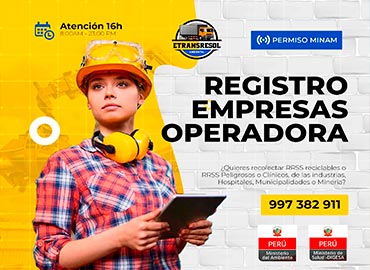 Registro de Empresas Operadoras de residuos sólidos peligrosos y no peligrosos